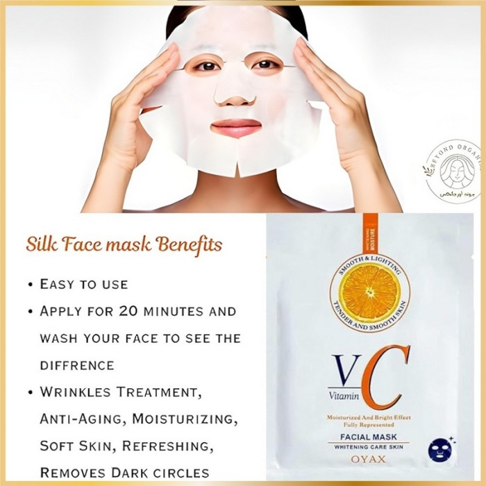 Masque Facial Vitamine C Oyax Hydratation & Éclat