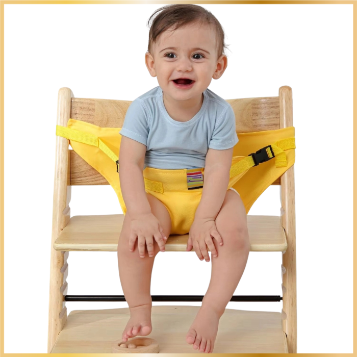 Siège De Sécurité Portable Pliable Pour Chaise Haute Bébé