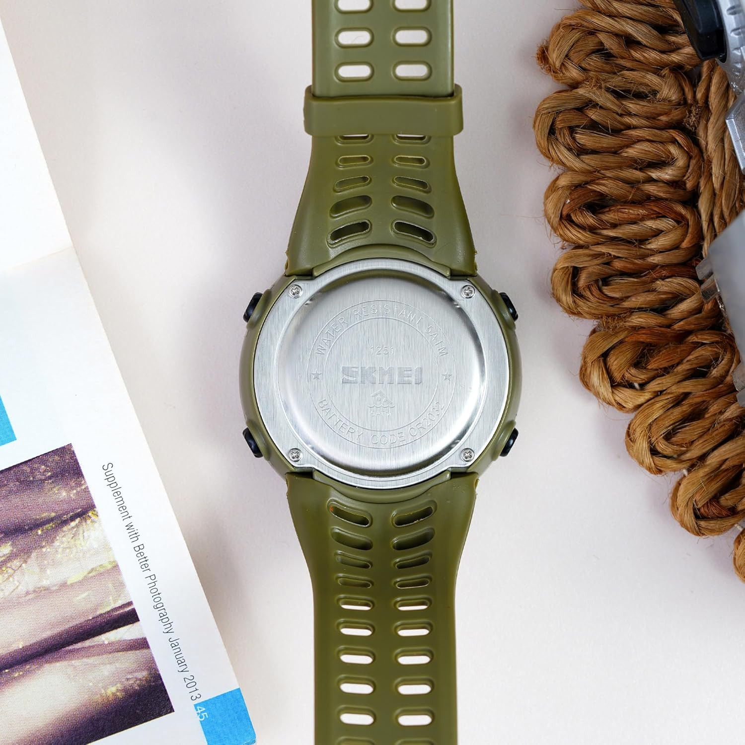 SKMEI 1251 montres multifonctions réveil Chrono 5Bar montre numérique étanche reloj hombre montre de Sport en plein air hommes & Femmes