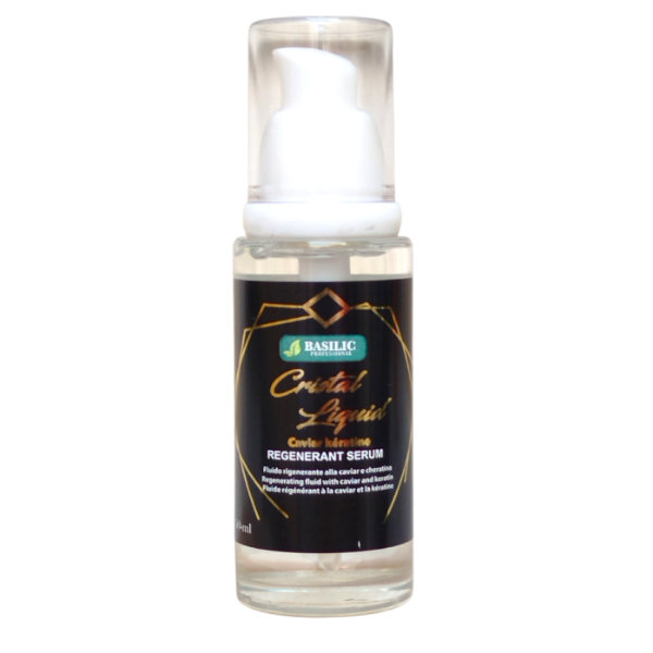 Sérum Capillaire Basilic Professional Cristal Liquid Caviar & Kératine 50 ML
