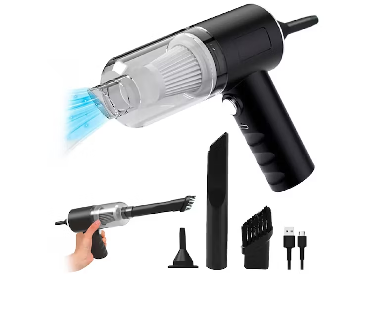 Aspirateur 3 EN 1 rechargeable USB pour Voiture-Maison AS-228