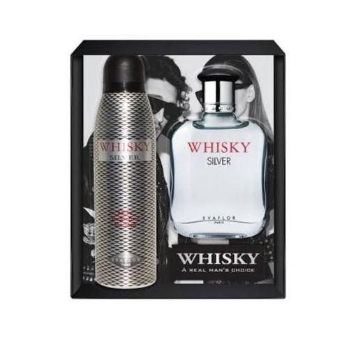 Coffret Parfum Homme Whisky Silver Eau de Toilette 100ml & Déodorant Spray 200ml