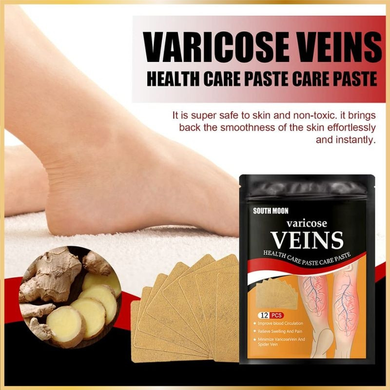 Patch Varices Naturel – Soulagement & Circulation (12 pcs)