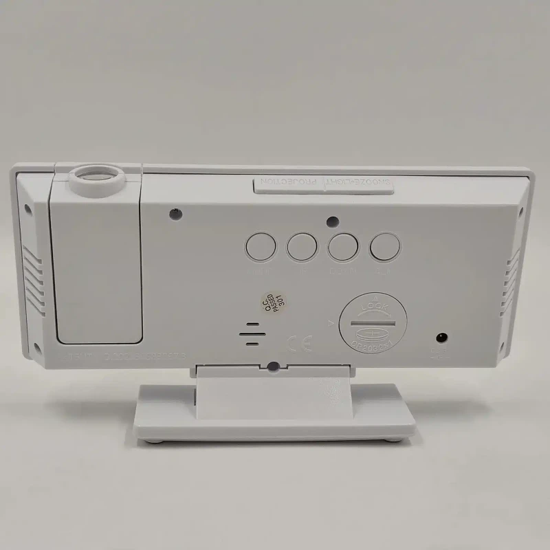 Horloge LED de Projection – Bamboo – Horloge Décoration Moderne