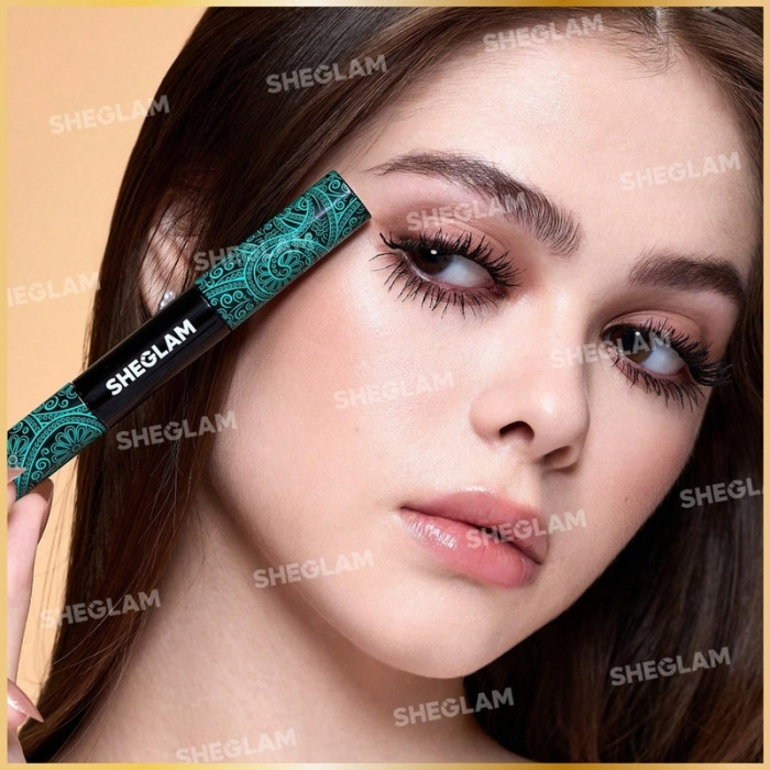 Mascara 2 Brosses en 1 Volume & Longueur Waterproof Sheglam