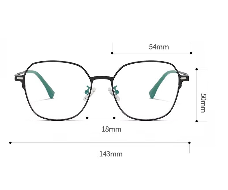 lunettes magnétiques 3 en 1 polarisées et pince de Vision nocturne combiner – cadre en alliage – bloquant la lumière bleue