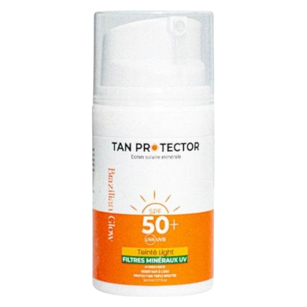 Écran Solaire Teinté Light SPF 50+Tan Protector Brazilian Glow