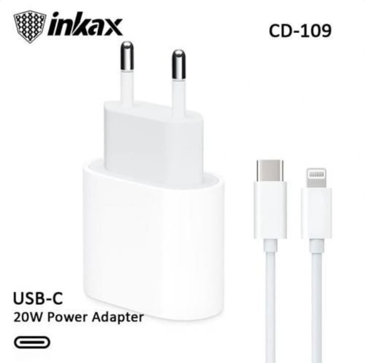 Chargeur PD 20W pour iPhones Inkax CD 109