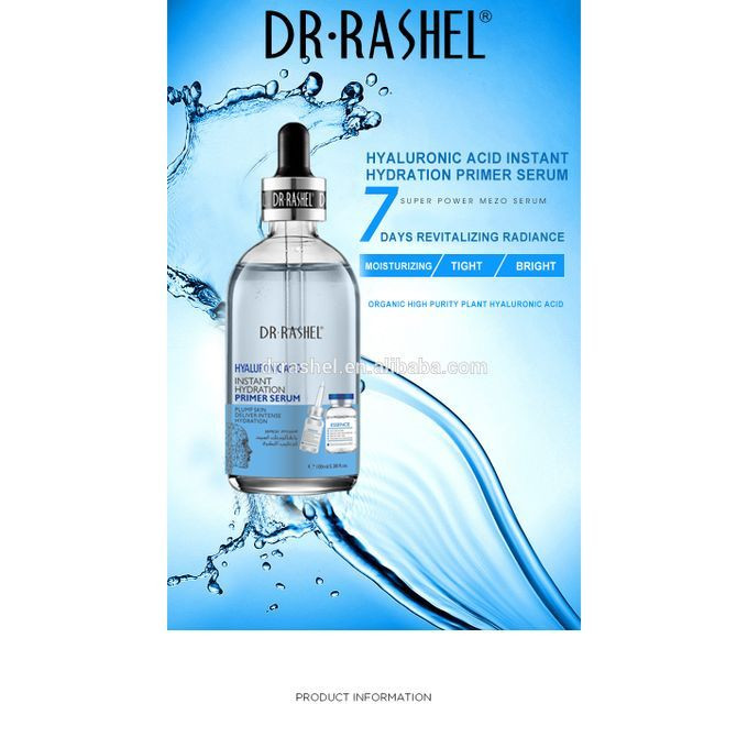 Dr Rashell Sérum primaire hydratant à l’acide hyaluronique -100 ml-