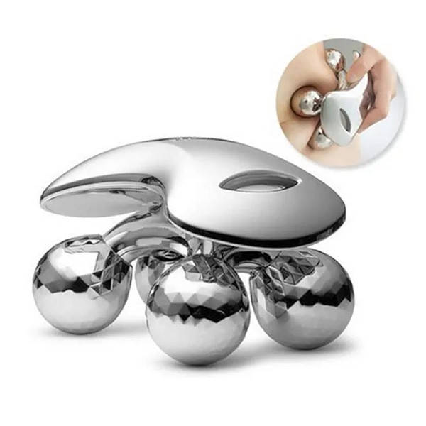 Masseur 4D à Rouleaux Rotatif 360° – Lifting Visage & Corps