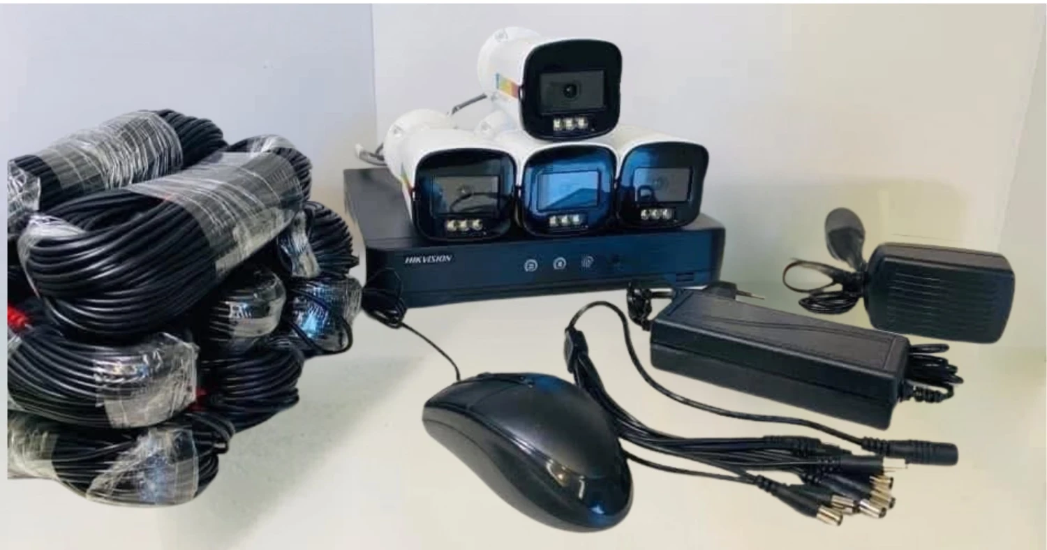 Kit 4 Caméras de surveillance 2Mp Dahua orignal +disque dur