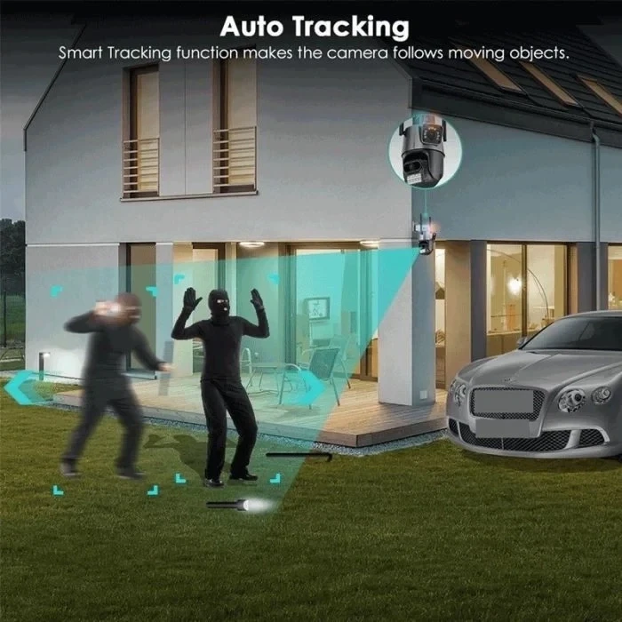 Caméra de Surveillance Externe 6MP Smart IP