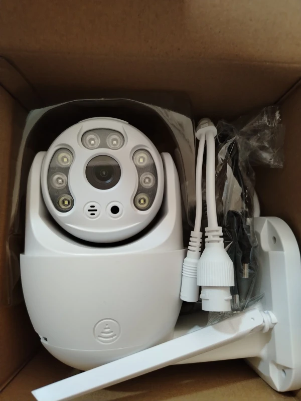 كاميرا مراقبة WiFi 360° PTZ 3MP - خارجية - رؤية شاملة