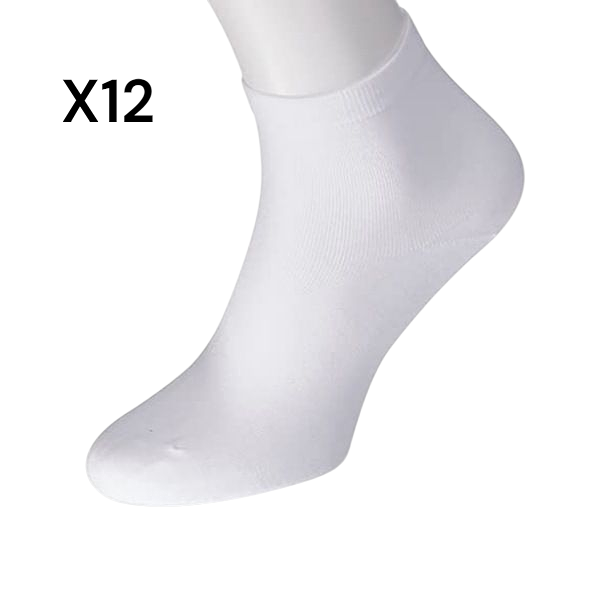 Lot de 12 Chaussettes Demi