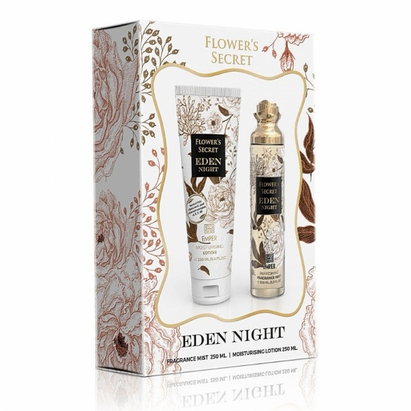 Emper Coffret Eden Night : Brume Corps 250ml & Lait de Corps 250ml