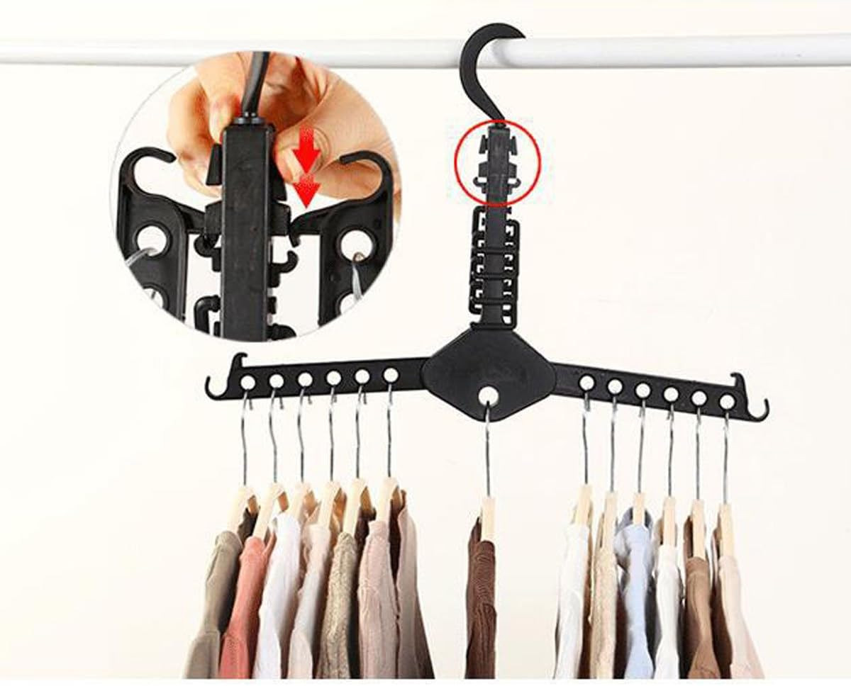 Cintres Magique pour Les Vêtements Mouillés Et Closet Extérieur Portable Voyage Sec Organisateur