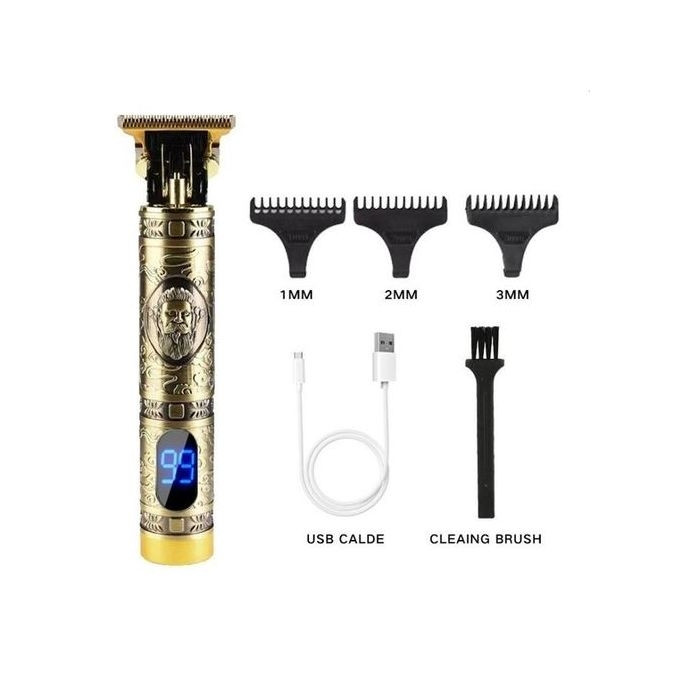 Tondeuse à Cheveux Professionnelle Sans Fil T9 avec Afficheur