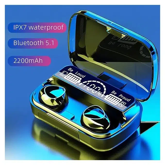 ÉCOUTEURS SANS FIL BLUETOOTH V5.3 ET POWERBANK TELEPHONE – M10 PRO