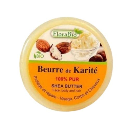 Beurre de Karité FloraBio 100% Pur et Naturel 230g