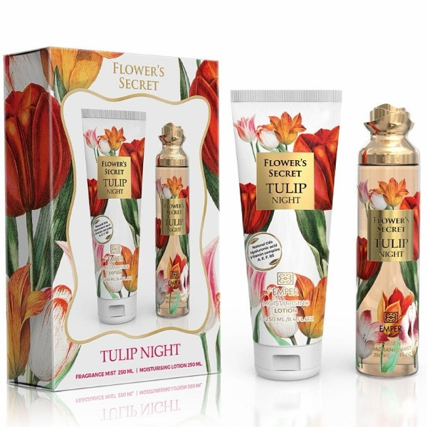 Emper Coffret Tulip Night : Brume 250 ml & Lait de Corps 250ml