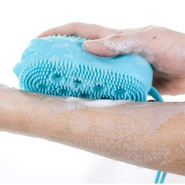 Brosse de Bain à Bulles en Silicone – Éponge Exfoliante & Masseur Corps et Dos