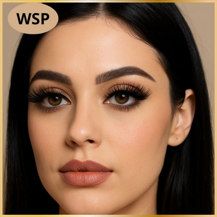 Faux Cils WSP Professionnels – JS.Style – 100% Cheveux Réels