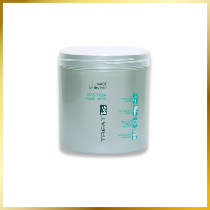 Masque Nourrissant à l’Huile d’Olive Cheveux Secs, Traités ou Abîmés