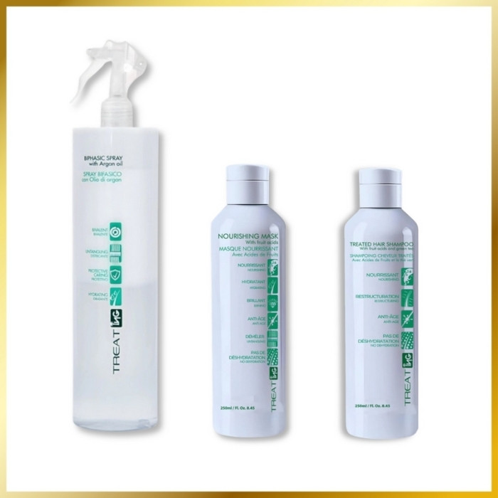 Pack Shampoing & Après Shampoing & Primer- Cheveux traités chimiquement