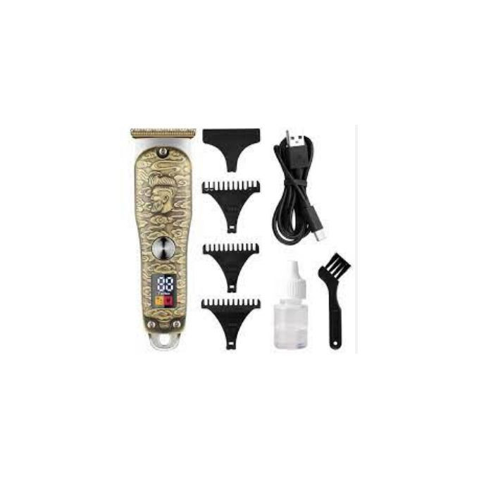 Kemei Tondeuse À Cheveux Electrique En Métal professionnelle rechargeable – KM-077