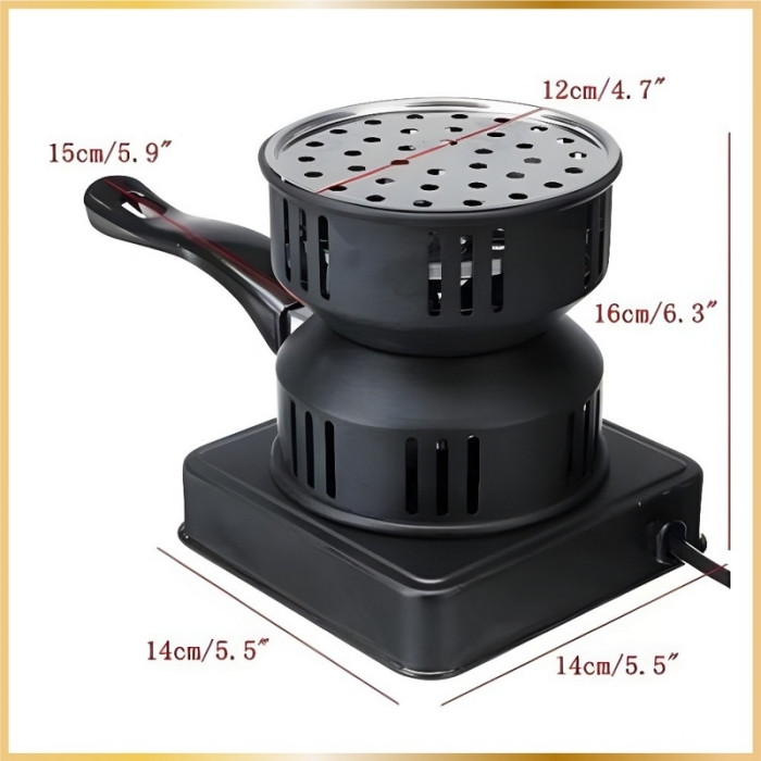 Allume-charbon électrique – Allumage rapide et sans effort