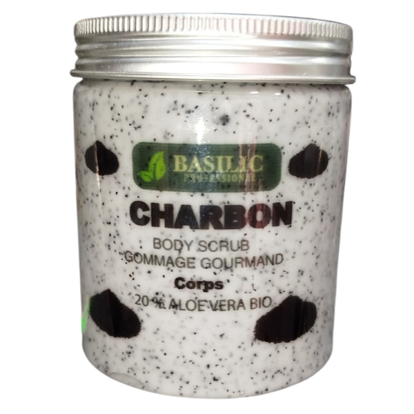 Gommage Corps au Charbon – Basilic Professional – 250 ML
