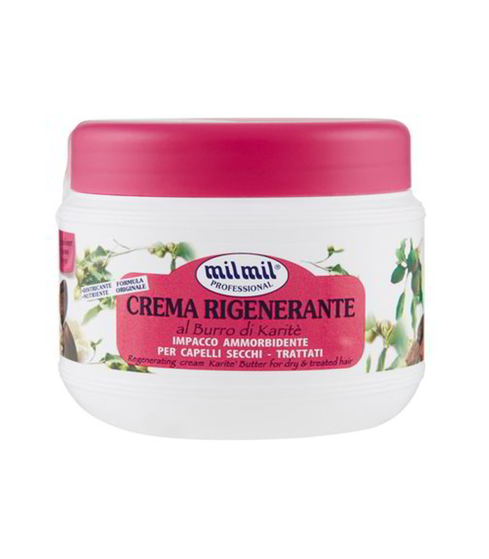 Masque Capillaire Régénérant au Beurre de Karité MILMIL – 500 ML